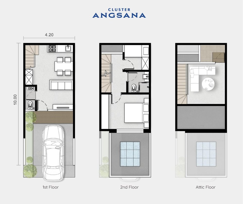 cluster angsana tipe aira