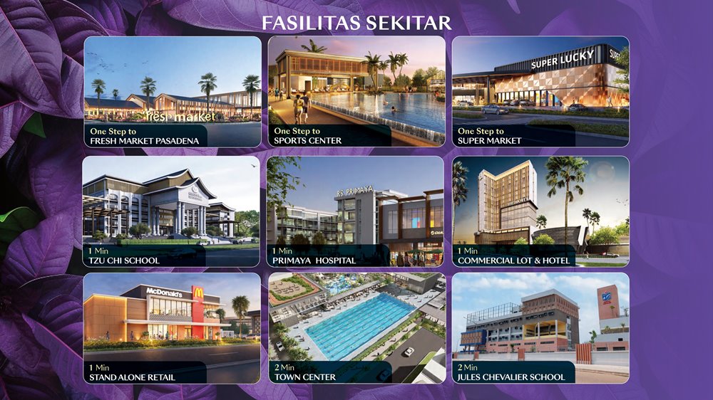 fasilitas pasadena pik 2