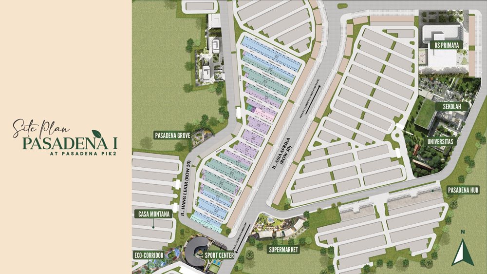 siteplan pasadena 1